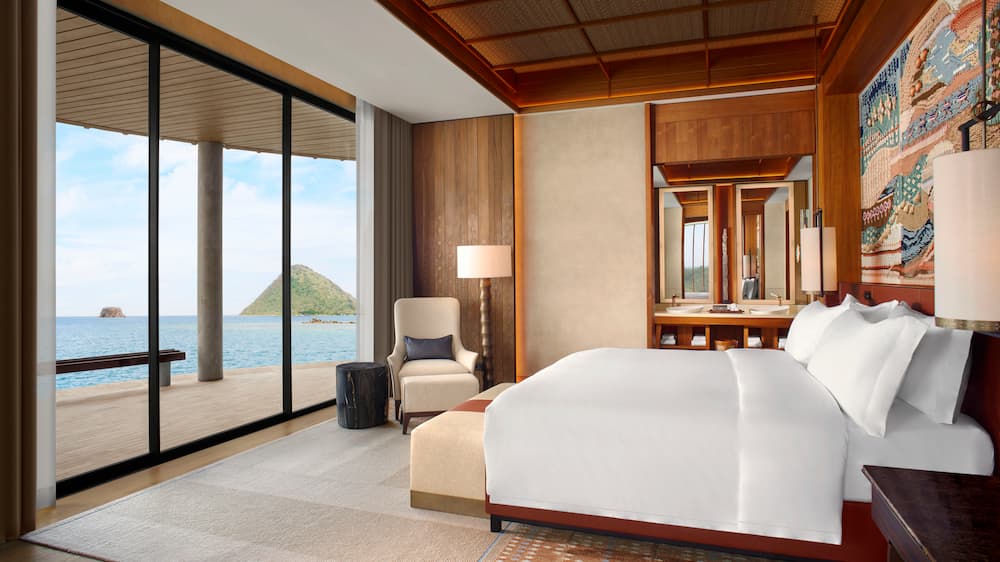 TAAKTANA,Sea Villa - bedroom