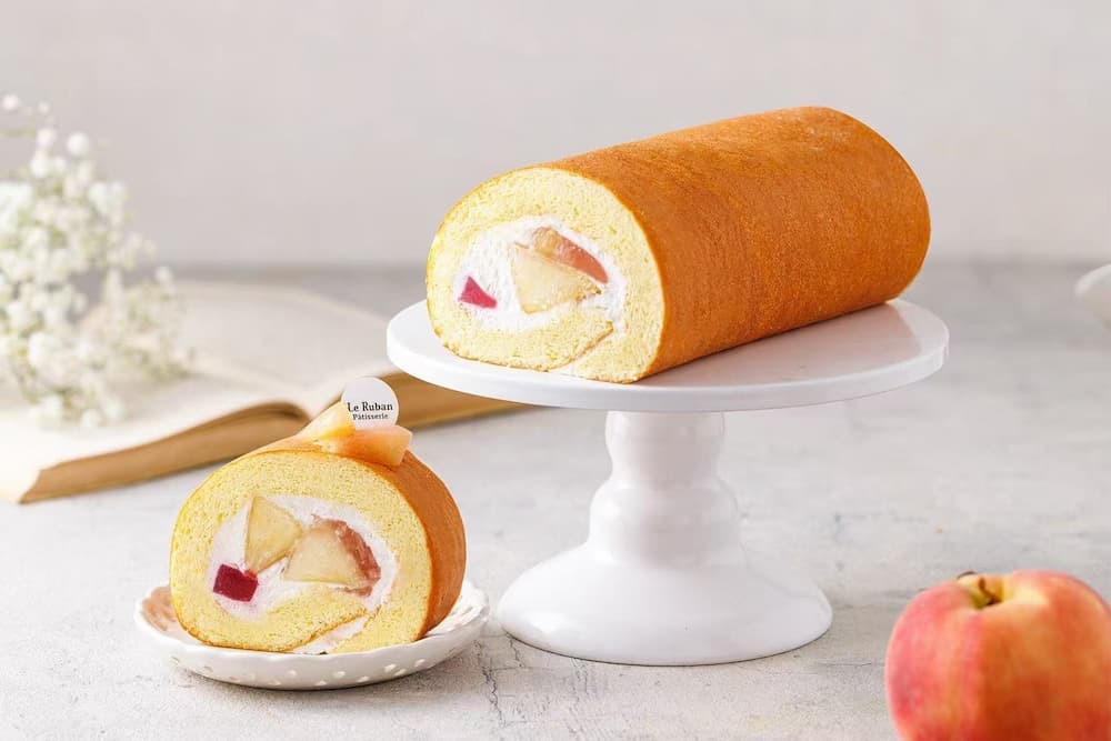 法朋烘焙甜點坊,父親節蛋糕,蛋糕,父親節,法朋,生乳捲,水蜜桃蛋糕