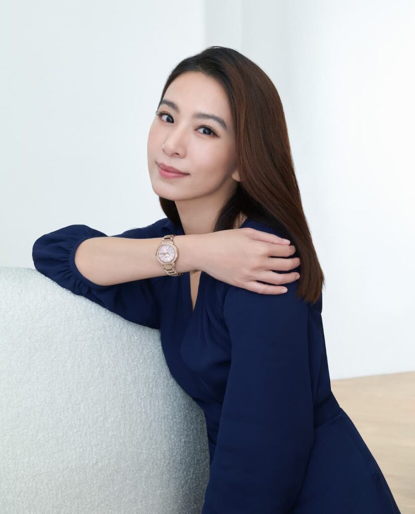 田馥甄配戴CITIZEN七夕情人節推薦款腕錶EW2426-54X