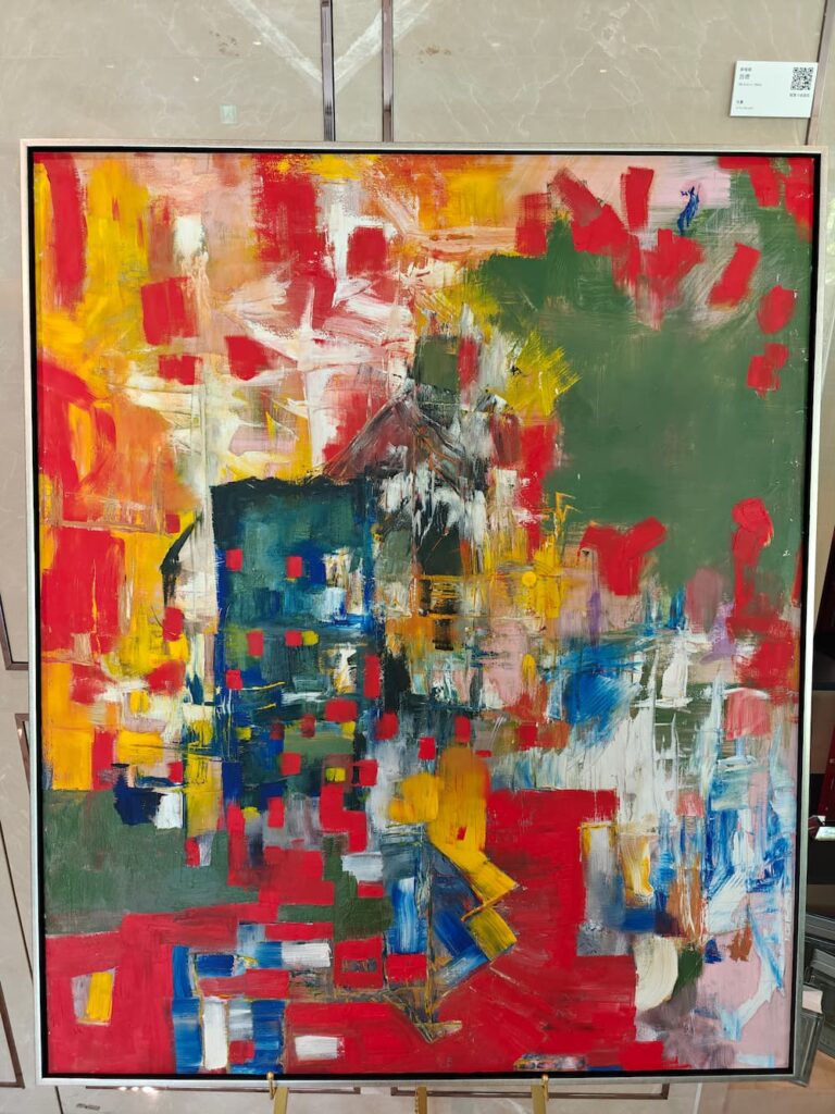 薛喻鮮 ╳ 慕舍酒店「MVSA繆思系列」畫作-Reburn自燃