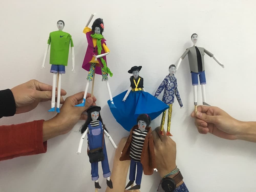 《自己的超偶自己做！》紙紮人偶工作坊（新興糊紙文化提供）