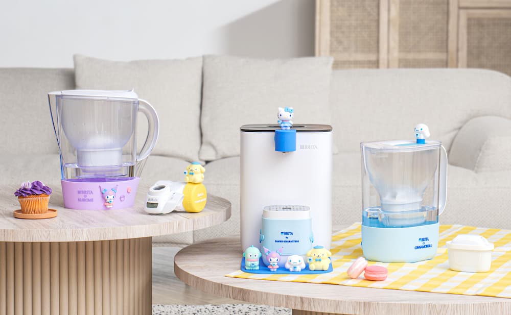 BRITA _三麗鷗 好水好可愛聯名系列_商品大合照