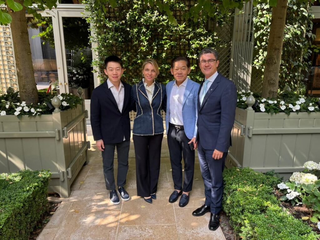 Khun Vicha and Maud Bailly