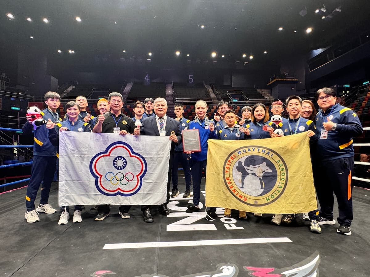 2025東亞泰拳賽中華隊摘雙銀8銅