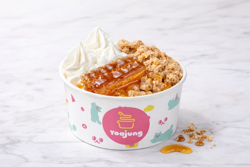 以天然蜂巢蜜與穀物組合的Yoajung Signature，是必吃招牌