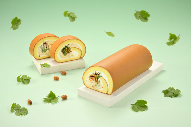 亞尼克香菜花生生乳捲