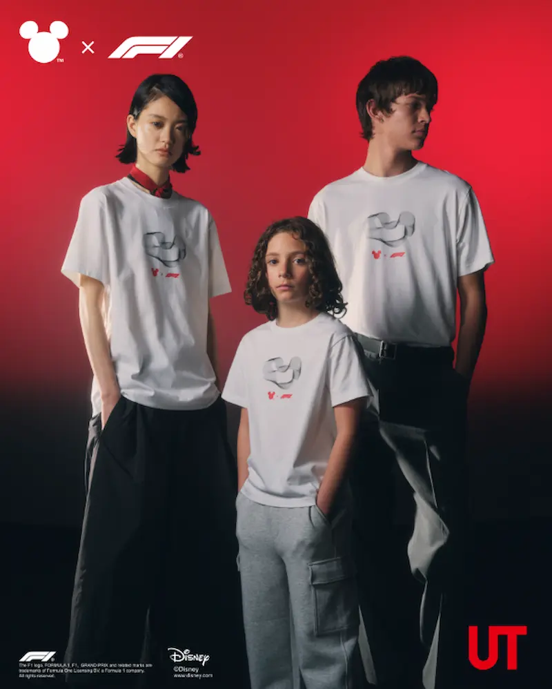 Uniqlo_迪士尼 x Formula 1®