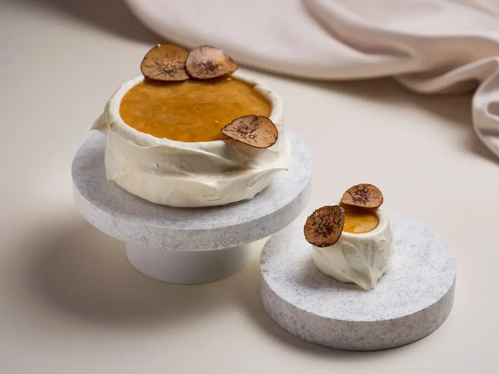 台北文華東方酒店文華餅房，推出全新甜品「香草交響曲」