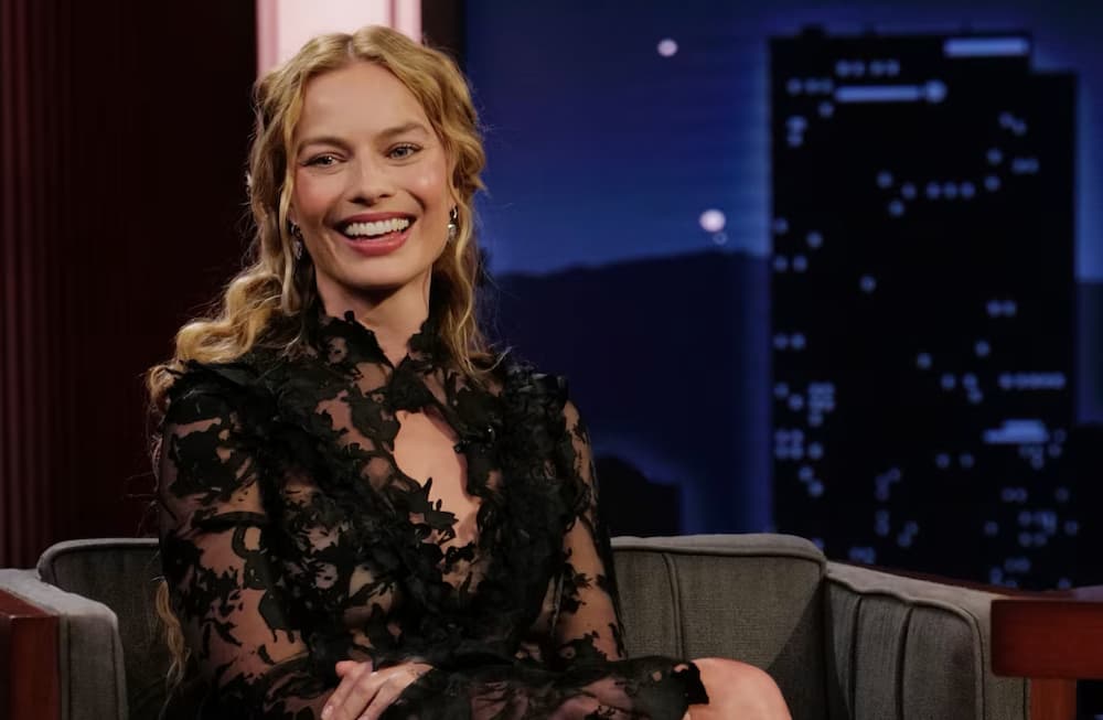 瑪格羅比1月在《吉米·金梅爾現場秀》中的鏡頭