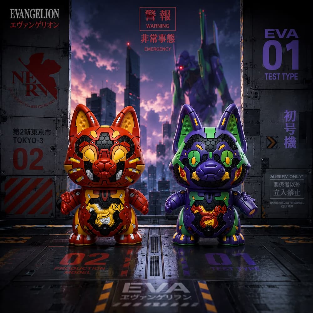 Mechasoul Gwen NV-01 and Mechasoul Yoshi NV-02